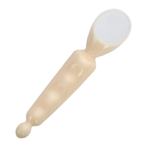 Dengmore Crystal Hair Eraser with Long Handle Women and Men Reusable Crystal Hair Remover Portable Painless Exfoliation Hair Removal Tool Washable Magic Hair Eraser for Back Arms Legs