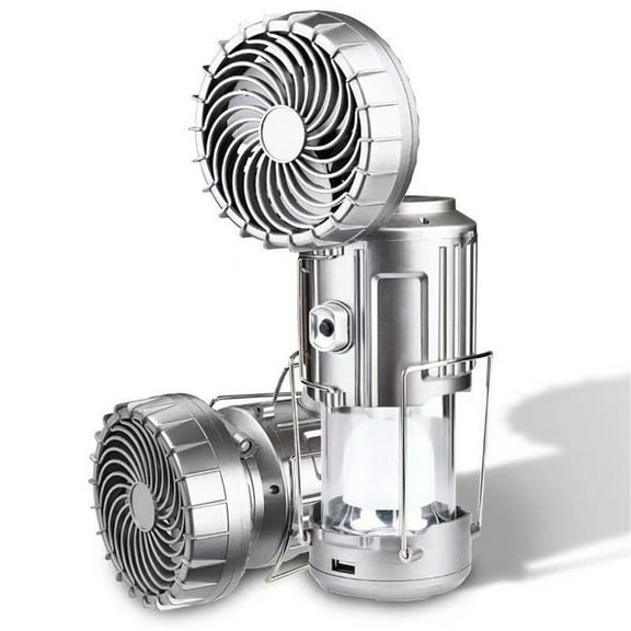 Dengmore Cute Design Lights For Outdoor Fans Camping Tent Light With Fan Folding Lighting Strong Light Portable Light Camping Light Fan Outdoor Multi function Light