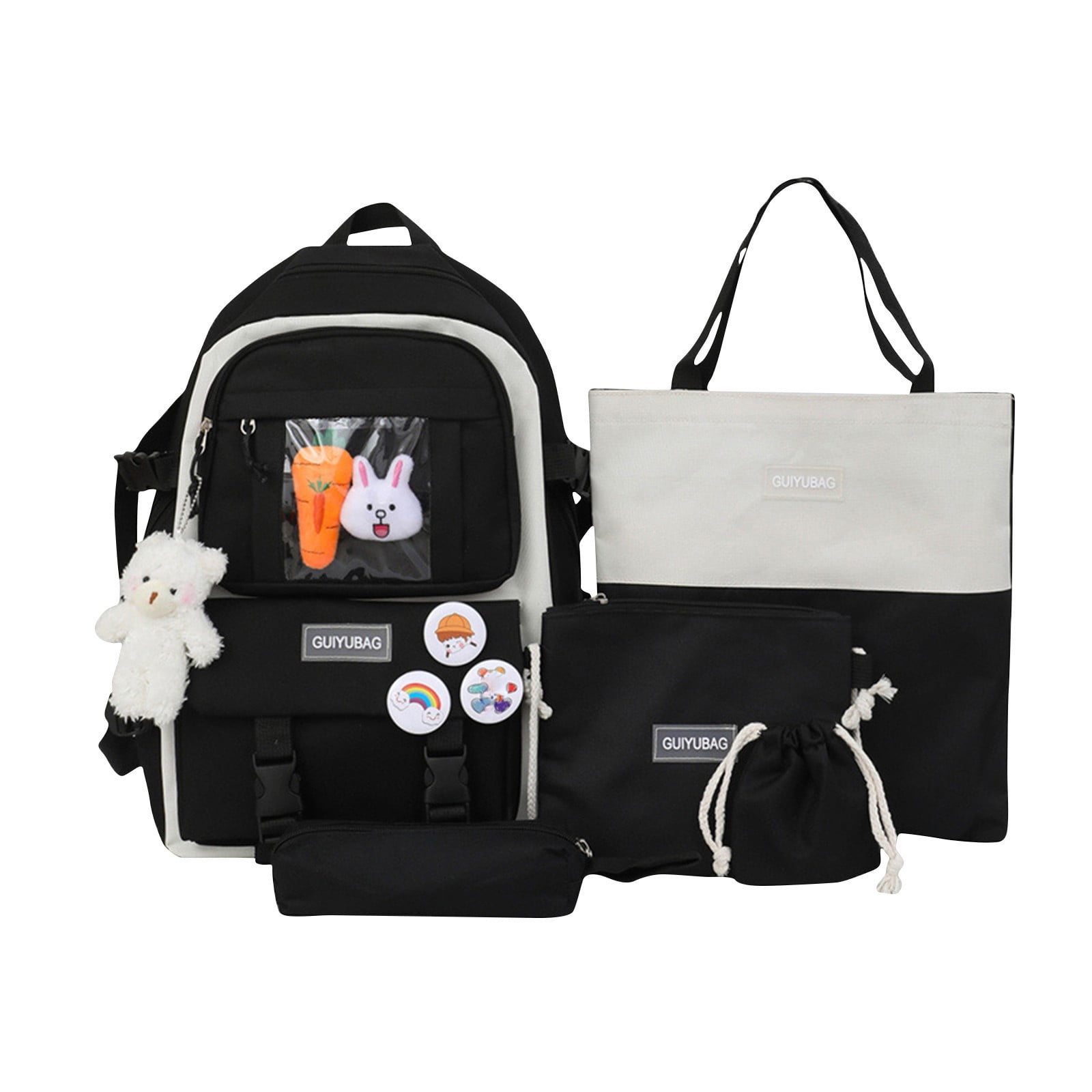 FFENYAN Daily Casual Crossbody Bag Elementary School