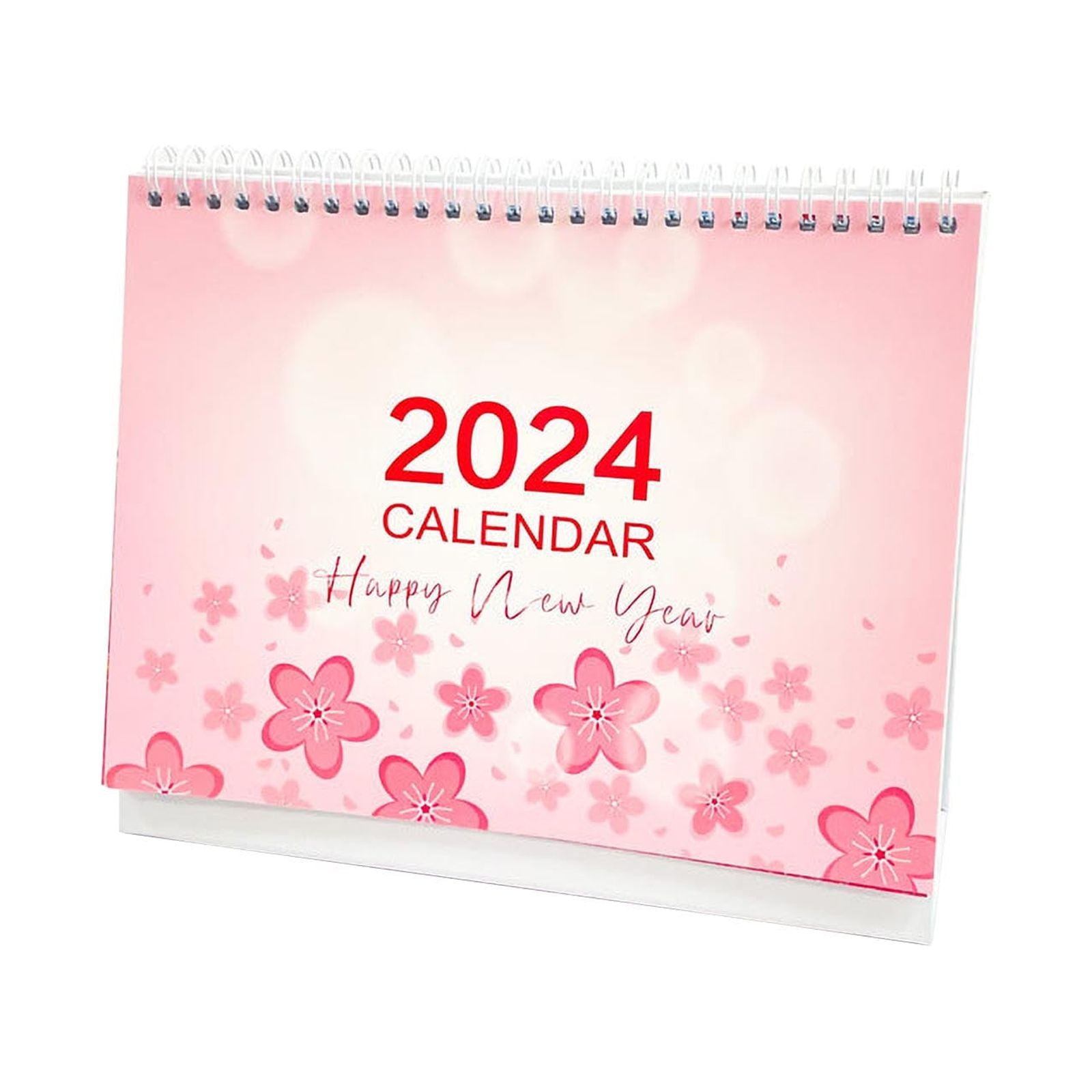 Dengmore Desk Calendar Jan. 2024 Dec. 2024 Standing Flip 2024 Desktop