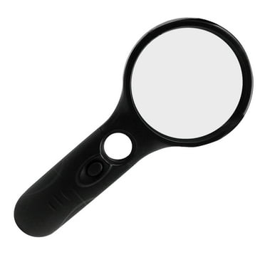 Dengmore Discoumt 45X Handheld 3 LED Light Magnifier For Reading Magnifying Glass Lens Jewelry