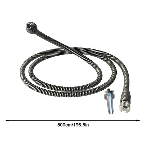 Dengmore Electric Drill Spring Pipe Dredge Tool Dredge Pipe Through Sewer Cleaner Spring Tube Drainage Tool