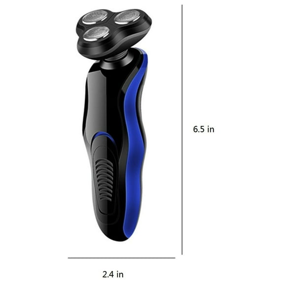 Dengmore Electric Shaver Razor for Men 4 In 1 Grooming Kit with Beard Hair Nose Sideburns Trimmers & Face Cleaning Brush USB Recharge 100% Waterproof Razor