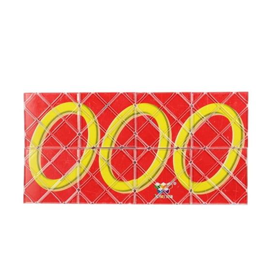 Dengmore Fidget Toys 8 Panels 3 Rings Magic Folding Puzzle Cubes Twi Sty Stress Relieve