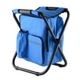 thumbnail image 1 of Dengmore Fishing Backpack Chair Seat with Cooler Bag Compact Folding Hiking Camping Stool Portable Insulated Cooler Picnic Bag Beach Chair Backpack Stool Heavy Duty, 1 of 7