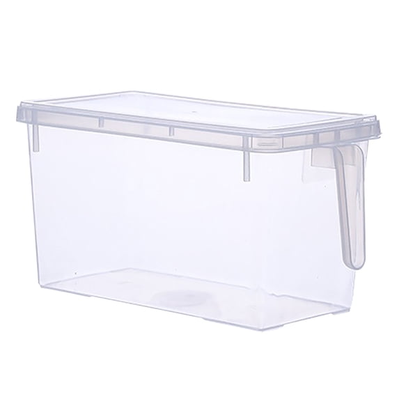 Dengmore Fridge Drawers Clear Refrigerator Organizer Bins with Pull-out Drawer BPA-Free Food Storage Containers Stackable Storage Box for Pantry Kitchen Freezer Cabinet Makeup Bathroom, Fruit
