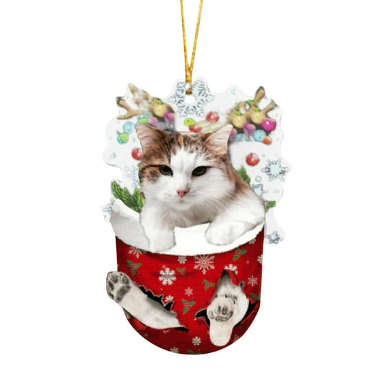 Dengmore Funny Christmas Tree Decorations For Pet - Gifts For Pet Lovers - Christmas Decorations - Cute Stockings Cats Christmas Tree