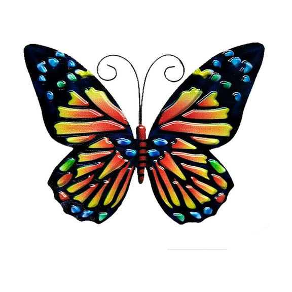 Dengmore Garden Butterfly Art Outdoor Garden Backyard Metal Animal Decoration Gift for Home Decor