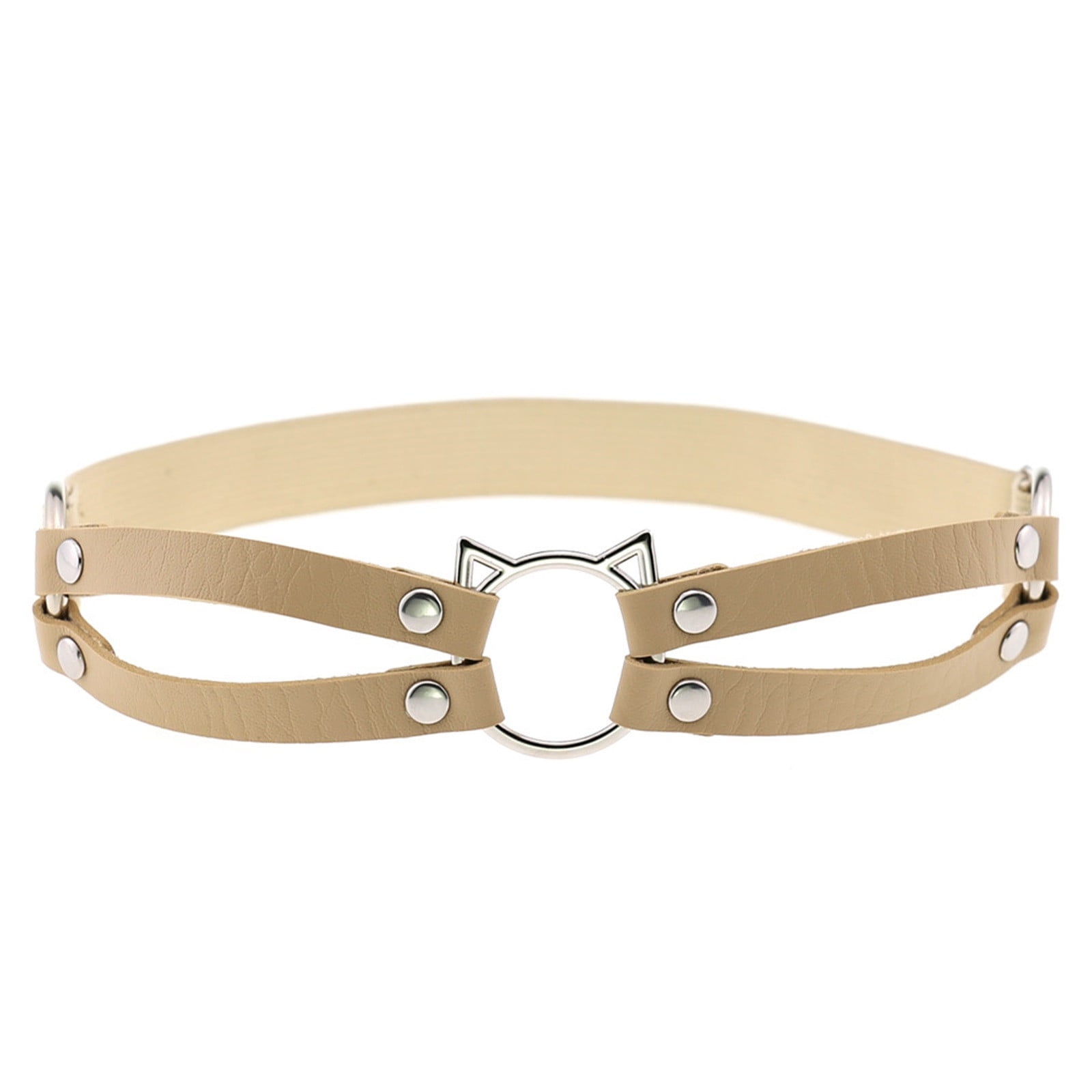 Dengmore Garter Belt Leg Loop Leather Leg Garter Clip - Walmart.com