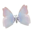 thumbnail image 1 of Dengmore Gift Moving Butterfly Hairpin Children Girl Flying Butterfly Hairpin Hairpin Hair Accessories Gift For Women Light Blue, 1 of 3