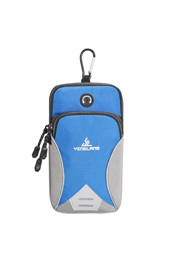 Dengmore Gift Phone Holder Arm Bands Small Crossbody Bag For Men and Women Fits All Cell Phones Use For Running Walking Blue