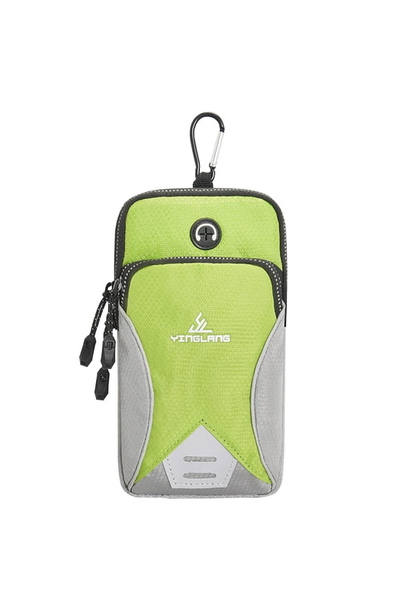 Dengmore Gift Phone Holder Arm Bands Small Crossbody Bag For Men and Women Fits All Cell Phones Use For Running Walking Green