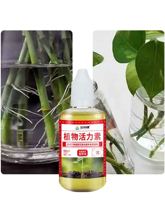 Dengmore HB-101 Plant Vitalizer Plant Growth Vitality Concentrated Universal Nutrient Solution Rooting Liquid for Flower Plants 50ml, Hydroponics