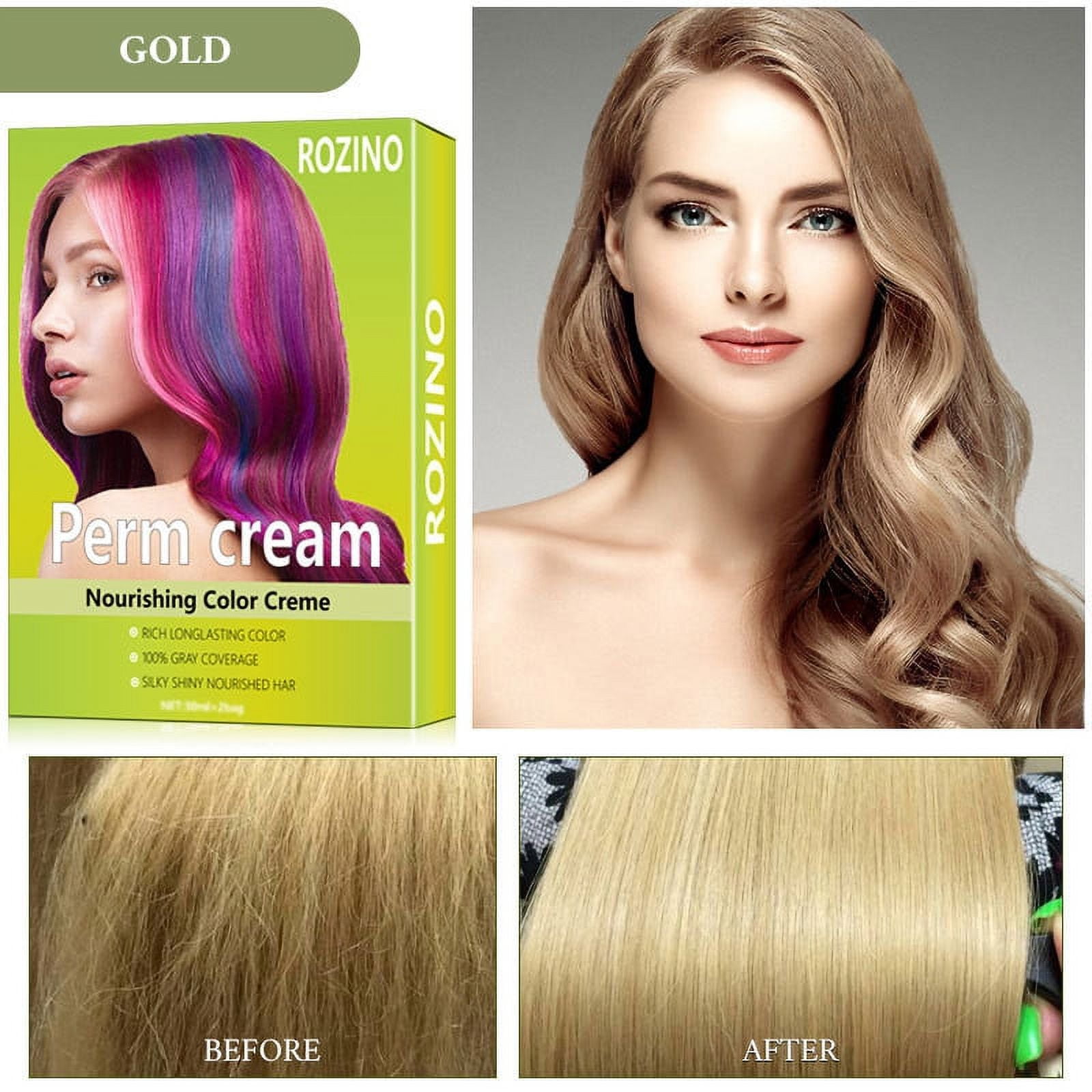 Dengmore Hair Color Nutrisse Nourishing Creme, Hair Styling Wax for