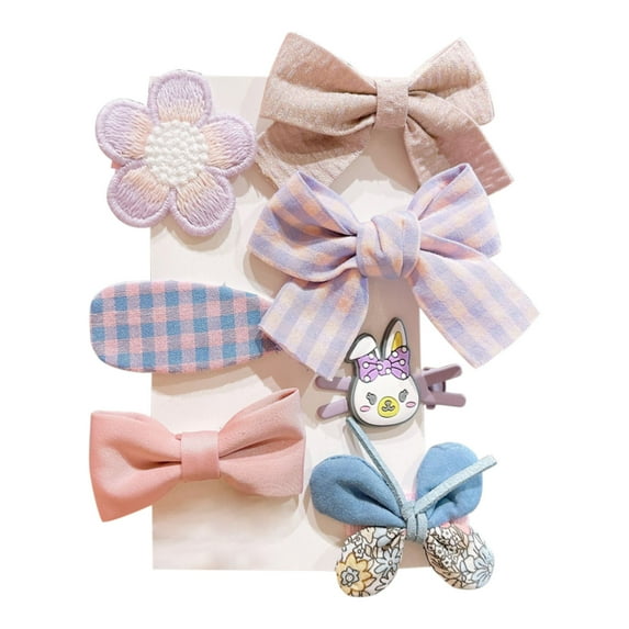 Dengmore Hair clip Candy Hair Clips Nursing Hair Clips Suitable For Girls Children Sweet Bow Hair Clips