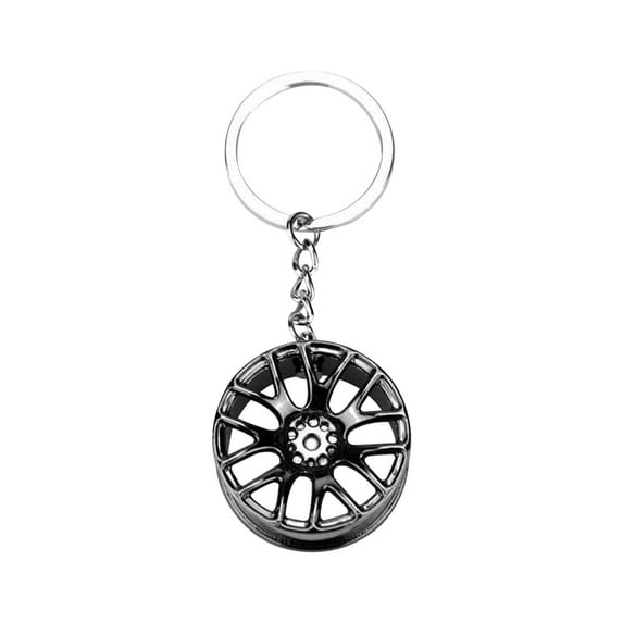 Baofu Fit Wheel Rim Keychains Creative Auto Part Car Keyring Key Chains Rings decors for Home Decor