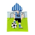 thumbnail image 1 of Dengmore Hooded Bath Towel for Children Children's Bath Towel Print Wearable Beach Cape Children's Hooded Bathrobe, 1 of 2