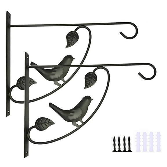 Dengmore Indoor and Outdoor Wall Type Plant Pot Hanging Bracket Hanger Metal Hook for Home Decor