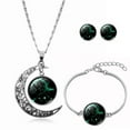 thumbnail image 1 of Dengmore Jewelry Set Sagittarius 12 Constellation Moon Necklace Earring Bracele GiftS for Mom Present for Women, 1 of 4