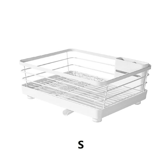 Dengmore Kitchen tools to assist in cooking Kitchen Rack Wrought Iron Art Draining Rack Dinner Plate Chopsticks Spoon Easy Draining Bowl Plate Draining Rack