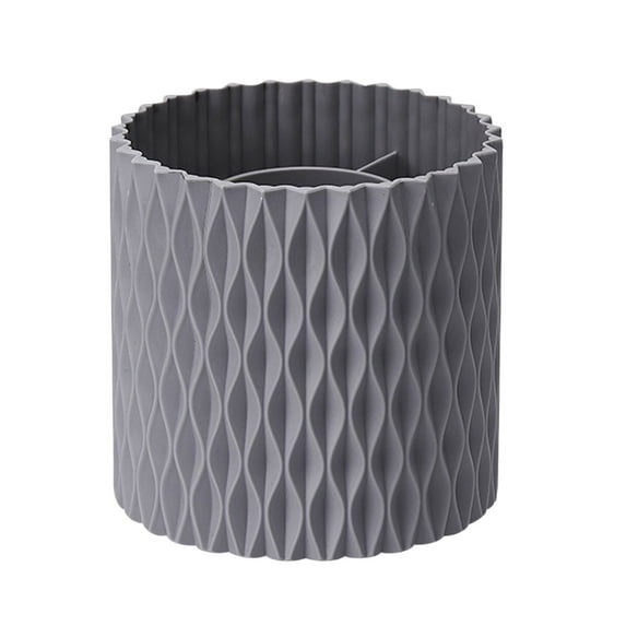 Dengmore Large Capacity Cosmetic Holder Makeup Brush Organizer Bucket Portable Brush Storage Box for Desktop Bathroom Countertop Makeup Brush Holder Large Capacity