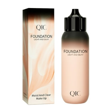 Dengmore Lightweight Liquid Foundation, Moisturizing Natural Concealer Face Cream, Oil Control, Brightening Even Skin Tone Makeup, Long Lasting BB Cream