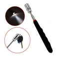 thumbnail image 1 of Dengmore Magnetic Telescopic Pick up Tool Magnetic Pick up Tool With LED Flashlight 19.5 To 81 Cm Telescopic Magnet Rod black, 1 of 9