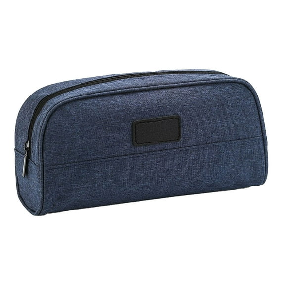 Dengmore Makeup Bag for Women Men Portable Cosmetic Bag with Handle Water Proof Shaving Bag Toiletry Bag PU Leather Travel Cosmetic Storage Bag Cosmetic Organizer