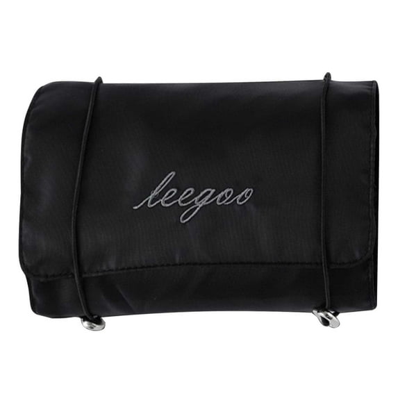 Dengmore Mesh Cosmetic Backpack Portable Foldable Cosmetic Bag Mesh Zipper Pouch for Home Office Travel Accessories Organizer