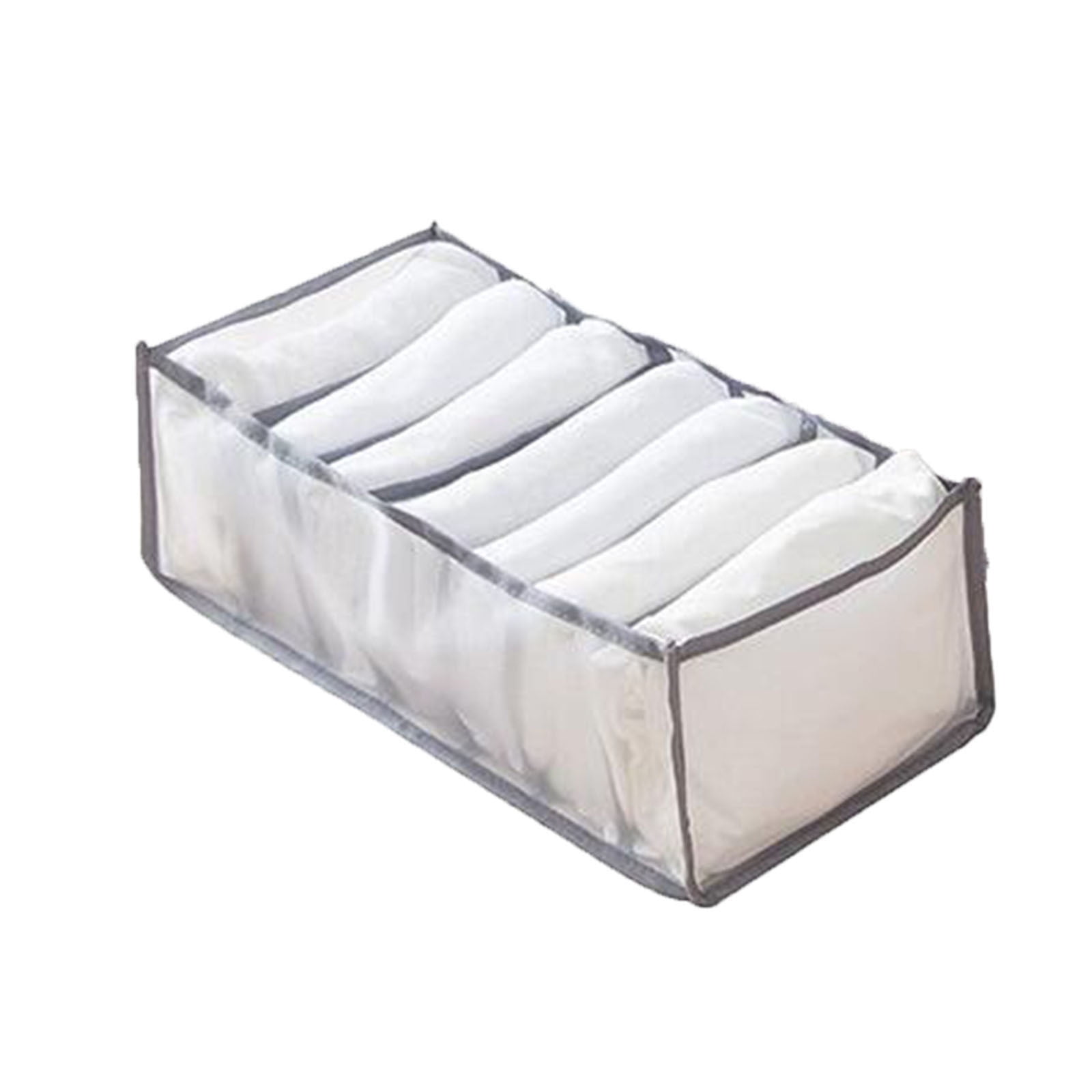 Dengmore Mesh Storage Box Foldable Closet Clothes Dividers Nylon ...