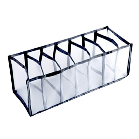 Dengmore Mesh Storage Box Foldable Closet Clothes Dividers Nylon Dresser Compartments Organizers