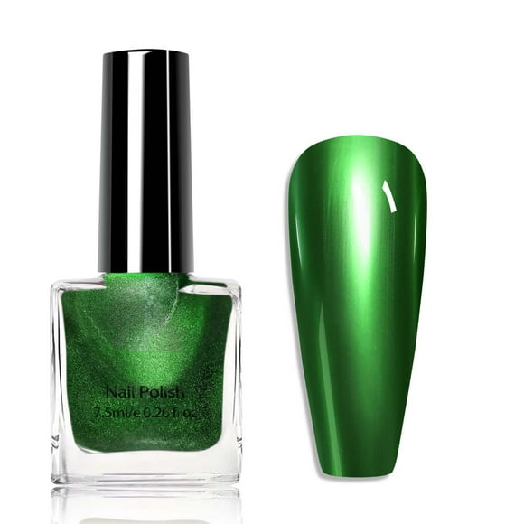 Dengmore Metallic Gel Nail Polish 7.5ml Mirror Chrome Gel Nail Polish, Upgraded Metal Gel Polish, Long-Lasting Mirror Shine Effect Metallic Nail Gel Soak Off UV/LED DIY Nail Art