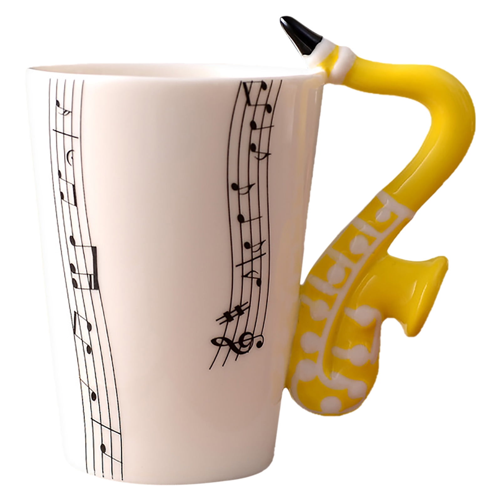 WQQZJJ Kitchen Gadgets Gifts Sale Deals Musician's Coffee Mugs - 10  Creative Designs Guitar Mug Electric Guitar Heartbea on Clearance 