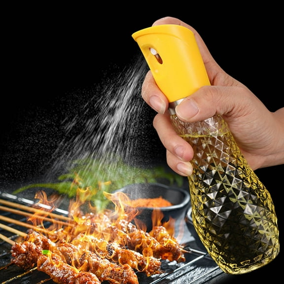 Dengmore Oil Sprayer Bottle 260ml Oil Sprayer for Cooking Olive Oil Sprayer Vegetable Oil Dispenser Oil Mister Portable Bottle Mini Kitchen Gadgets for Cooking, BBQ and Kitchen Baking
