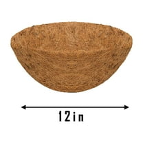 FFENYAN Plant Spring Hanging Basket Coconuts Fiber Planter Inserts Replacement Liner For Flower Pot