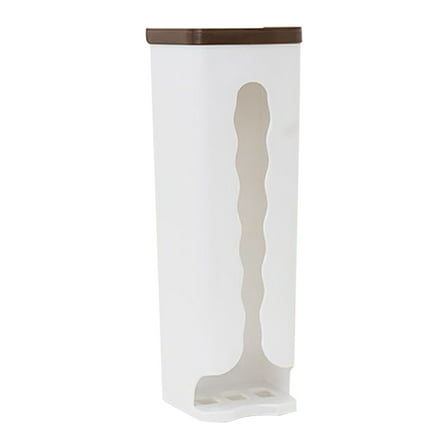 Dengmore Plastic Bag Holder Household Kitchen Garbage Bag Storage Box Rack Wall mounted No Punching Storage