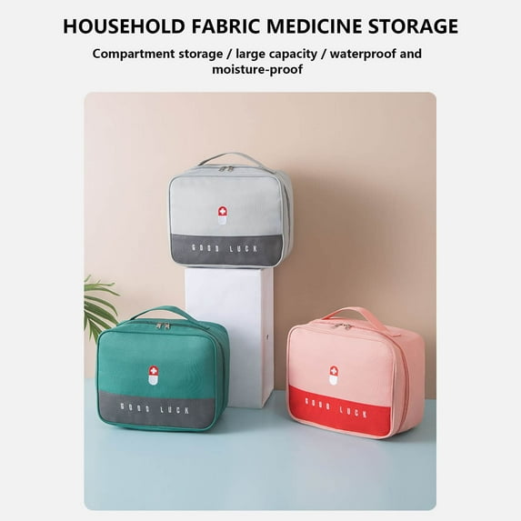 Dengmore Portable First Aid Kit Travel Storage Bag With Mini MedicalS Supplies Bag Suitable For Family Outdoor Hiking Camper Office And Workplace