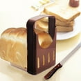 thumbnail image 1 of Dengmore Portable Removable Bread Bagel Slicers Perfect Bagel Cutter Every Toaster for Kitchen, 1 of 8