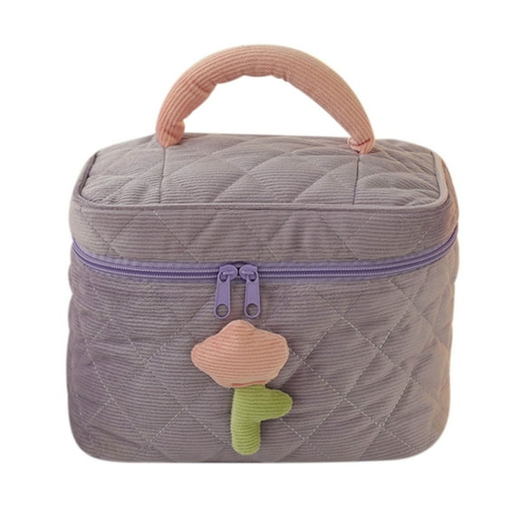 Dengmore Portable Storage Bag Cosmetic Bags Toiletries Storage Tote Large Capacity Cosmetic Storage Bag Makeup Organizer