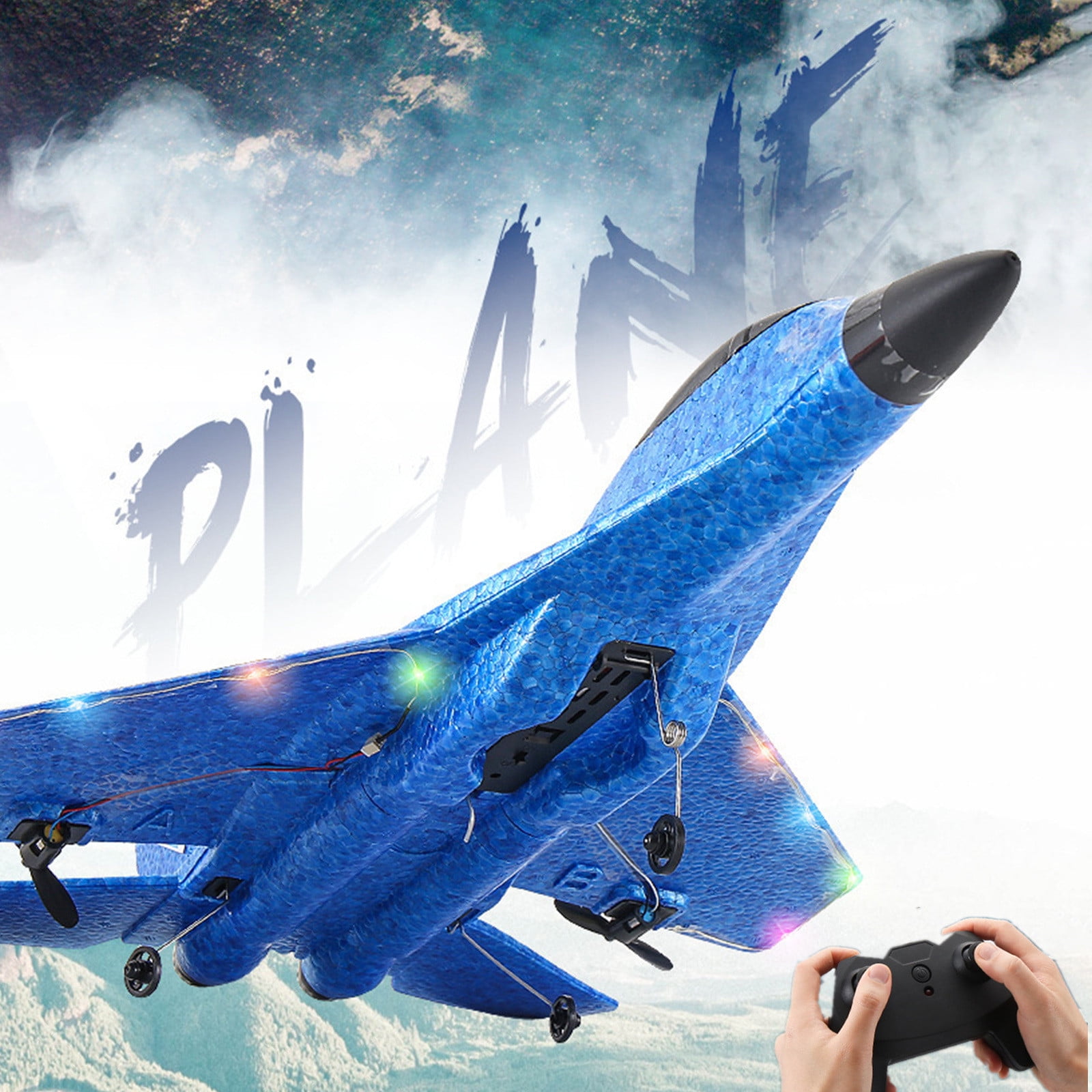 Dengmore RC Plane HW29 er Remote Control Stealth er Airplane For