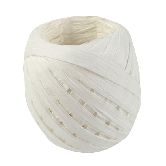 Fridja Raffia String, 20m Raffia Ribbon for Wrapping Packing Birthday Gift Hamper & Box for Home Decor