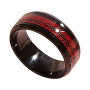 Dengmore Ring Ladies Ring Silver Round Wedding Ring Gift 1 Piece Ring