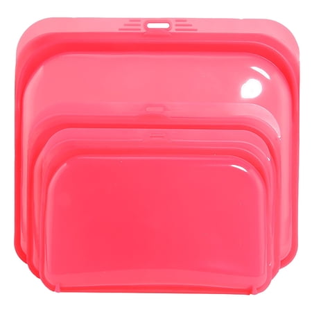 Dengmore Sealed Bag Food Grade Silicone Fresh-keeping Bag Household Silicone Food Bag for Home