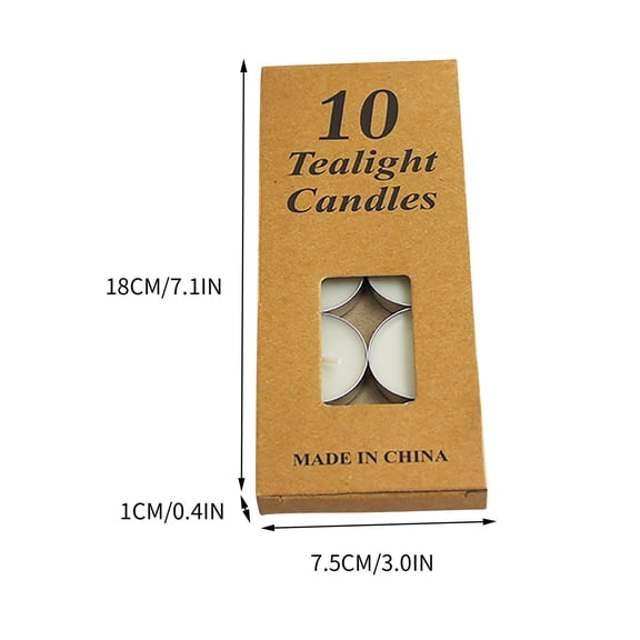 FFENYAN Small Candle Butter Lamp Paraffin Candle Romc Incense Wedding Candle Presentation Gift Enamel Candle Tea