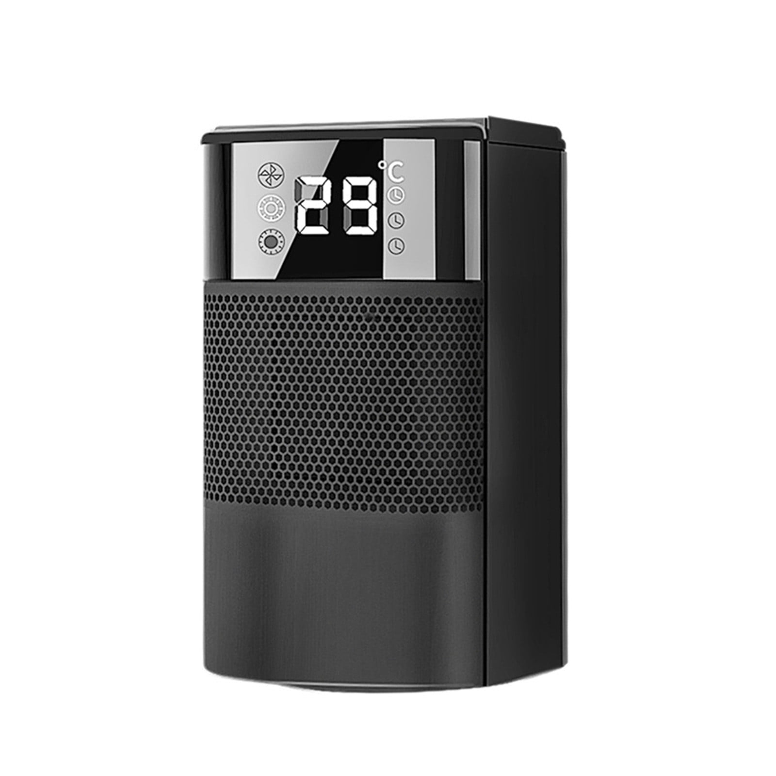 Dengmore Small Space Heater 60° Oscillating Electric Heater For Indoor