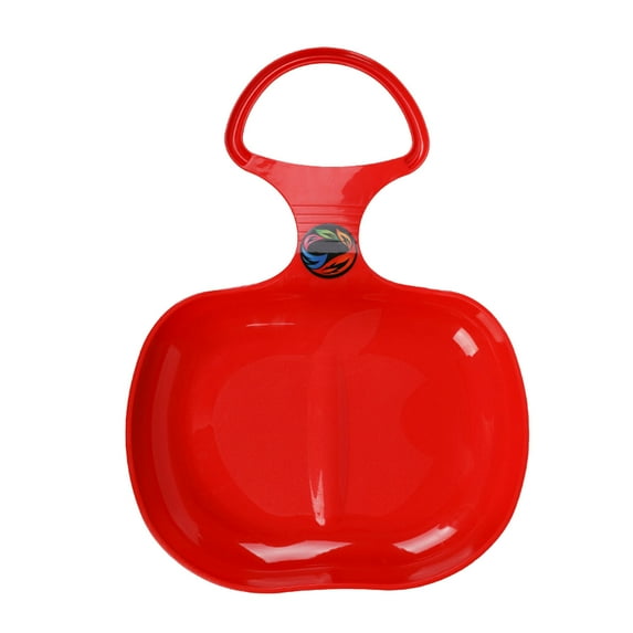 Dengmore Snow Sled Board for Kids Outdoor Portable Toboggan Downhill Sleds Snowboard Sleigh Winter Plastic Skiing Boards with Handlefor Kids Snow Grass and Sand Boarding