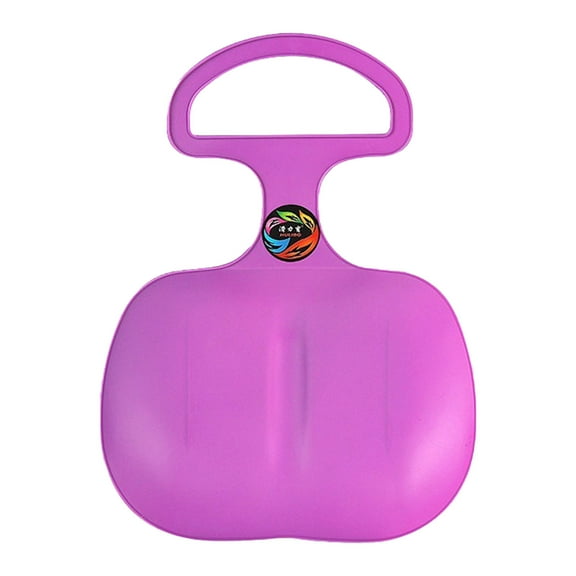 Dengmore Snow Sled Board for Kids Outdoor Portable Toboggan Downhill Sleds Snowboard Sleigh Winter Plastic Skiing Boards with Handlefor Kids Snow Grass and Sand Boarding