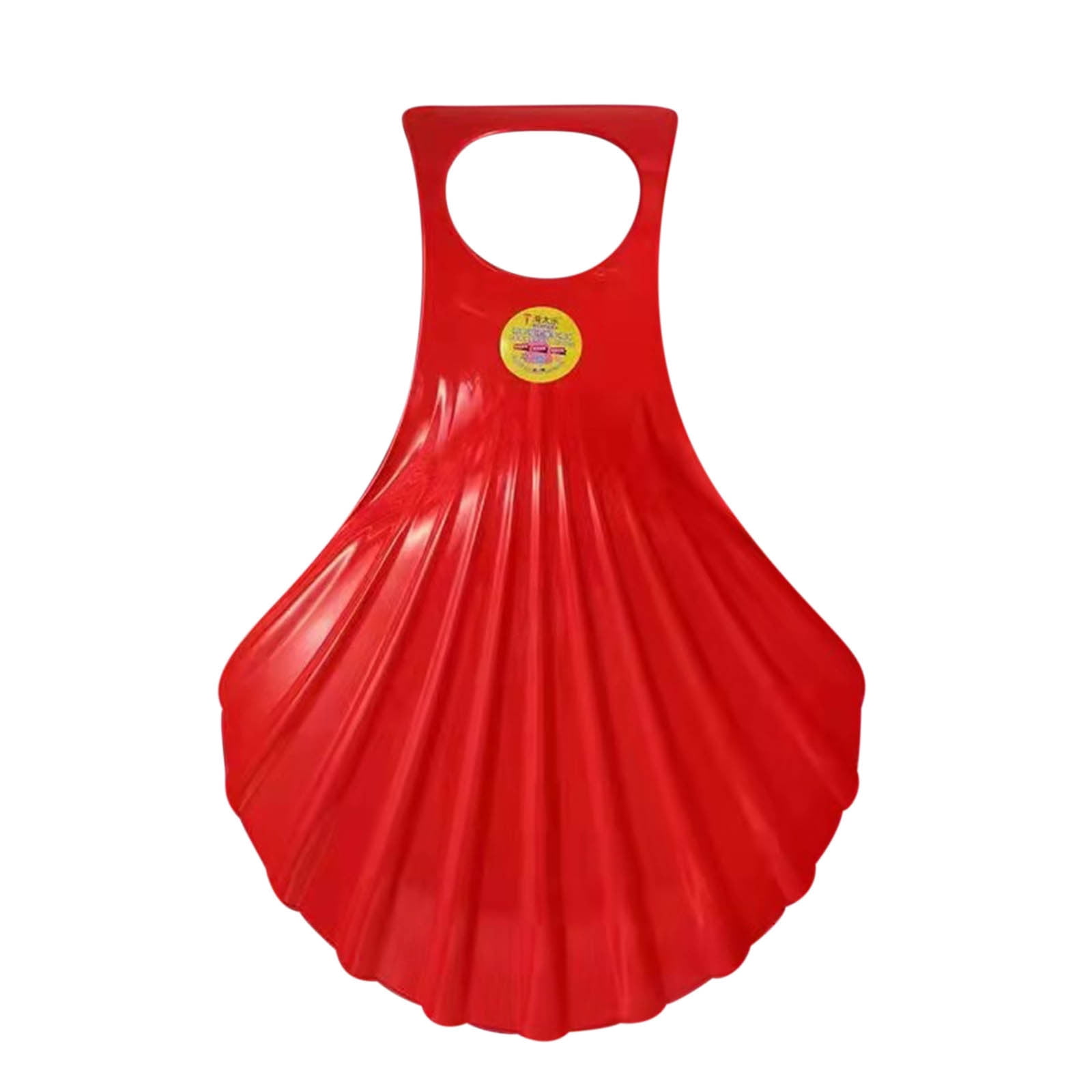 Shell Snow Ground Dengmore Snow Sled for Kids Saucer Sleds Shells-shape Plastic Sled ...