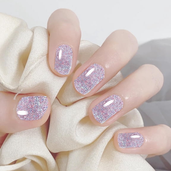 Dengmore Sparkling Starlight Cat Eye Nail Polish 5ml High Coverage Magnetic Gel with Reflective Glitter, Professional Salon-Effect Manicure Kit for Women