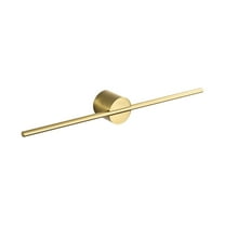 Dengmore Towel Rack Light Luxury Creative Brushed Gold Single Nordic Minimalist Bathroom Towel Bar 3 Towel Bar Wall Mounted (Color : Black Seat Gold Pole Siz